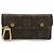 Louis Vuitton Multicles Monogram Coin Case Key Holder Brown
