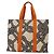 Market Hermès Nœud Marin Baumwoll-Tote Orange