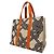 Market Hermès Nœud Marin Baumwoll-Tote Orange - Ansicht 2