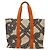 Market Hermès Nœud Marin Baumwoll-Tote Orange - Ansicht 4