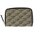 Tarjetero de lona Bottega Veneta Castaño Beige
