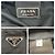 Bolso cruzado de nylon tessuto con logo triangular Prada Negro - vista 4