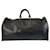 Louis Vuitton Epi Keepall 55 Leather Bag Black Pony-style calfskin  ref.2468557