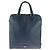 Borsa tote in pelle Saffiano Prada Blu - vista 2