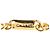 Timeless Chanel Coco Mark Medaillon Kettengürtel Golden Metallisch - Ansicht 4