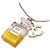Timeless Chanel Coco Mark No.5 Motivarmband Golden Metallisch