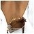 Louis Vuitton Borsa a spalla incrociata Monogram Abbesses GM M45257 Marrone - vista 4