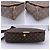 Louis Vuitton Borsa a spalla incrociata Monogram Abbesses GM M45257 Marrone - vista 5