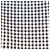 Calças de lã de mohair e seda Dior Marrom Branco - vista 3