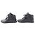 Leder-Sneaker mit FF-Logo von Fendi Schwarz - Ansicht 3