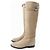Hermès Kelly Buckle Springstiefel Chevre Veroa, knielang Beige