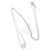 Autre Marque Collana a cuore in diamante PT850 4℃ Argento - vista 3