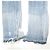 Autre Marque Pantalones de denim slim selvedge TERRA NULL Hard Crash Azul - vista 10