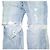 Autre Marque Pantalones de denim slim selvedge TERRA NULL Hard Crash Azul - vista 6