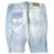 Autre Marque Pantalones de denim slim selvedge TERRA NULL Hard Crash Azul - vista 8