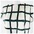 Top in seta di visone a maniche corte Christian Dior 5A26586A6035 Nero Bianco Verde - vista 2
