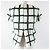 Top in seta di visone a maniche corte Christian Dior 5A26586A6035 Nero Bianco Verde - vista 4