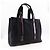 Bolso Tote Tory Burch de Algodón×Esmalte Castaño Negro - vista 3
