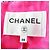 Chaqueta de tweed de algodón y poliamida con botón joya COCO de Chanel Rosa Blanco Azul - vista 8