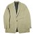 Autre Marque Chaqueta oversized de lana Verde Caqui