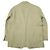 Autre Marque Chaqueta oversized de lana Verde Caqui - vista 2