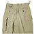 Autre Marque Pantalones Cargo Pantalones de Lana Beige Caqui - vista 5