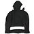 Autre Marque AMPHIBIAN Boa Pile Zip Hoodie aus Polyester und Nylon Schwarz - Ansicht 2
