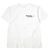 Autre Marque Camiseta de algodón POVAL Rational Tee Blanco - vista 2