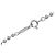 Collana in argento 925 con orecchini quadrati Tiffany & Co. - vista 5