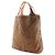 Sac à main réversible en polyuréthane/vinyle Bottega Veneta Marron Rose - vue 2