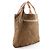 Sac à main réversible en polyuréthane/vinyle Bottega Veneta Marron Rose - vue 3