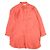 Autre Marque Camicia in popeline di cotone e nylon Robes&Confections Arancione