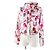 Chaqueta con capucha de seda y algodón Chanel P70173 Multicolor