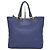 Prada Vitello Dino Tote Bag Blau - Ansicht 2