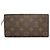 Cartera Bi-Fold Emily Louis Vuitton Castaño Rosa - vista 2