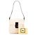Fendi Braune Zucca Canvas Schultertasche Beige - Ansicht 11