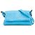 Bottega Veneta Borsa a tracolla in Nappa Blu Intrecciato Blu chiaro