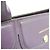 Heritage Le Pliage Leder Schultertasche von Longchamp Lila - Ansicht 10