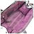 Heritage Le Pliage Leder Schultertasche von Longchamp Lila - Ansicht 3