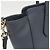 Borsa in pelle Gucci Swing blu - vista 9