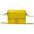 Céline Celine Teen Triomphe Logo Hardware Calf Leather Mini Shoulder Bag Yellow