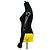 Céline Celine Teen Triomphe Logo Hardware Calf Leather Mini Shoulder Bag Yellow - view 2