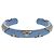 Bracciale Jonk Daily Monogram Flower di Louis Vuitton Blu chiaro