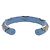 Bracciale Jonk Daily Monogram Flower di Louis Vuitton Blu chiaro - vista 3