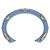 Bracciale Jonk Daily Monogram Flower di Louis Vuitton Blu chiaro - vista 4