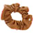 Hermès Claudia Silk Scrunchie Brown Pink  - view 2