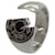 Ring Anello in metallo Carrousel Hermès Nero Argento