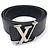Louis Vuitton Epi Leather Reversible Belt Black
