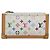 LOUIS VUITTON Multicolor Pochette Cles Coin Purse White M92655 LV Auth 139622V - view 13