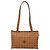 Borsa tote MCM Logogram Vicetos in pelle PVC marrone e oro Auth bs28960 - vista 13